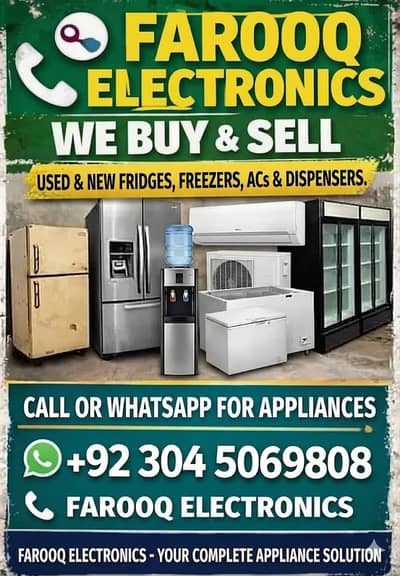 New Used Fridges & Freezers Available | Ac | Air conditions