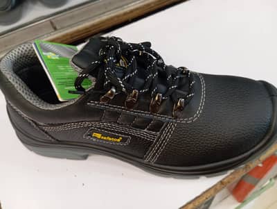 pure leather safety dog shoes