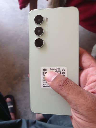 itel a 100 4/128 gb complete box just 7days use