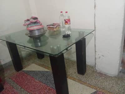 Glass table