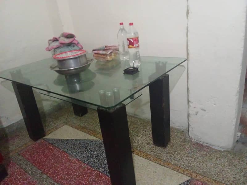 Glass table 0