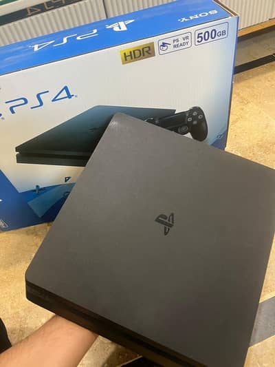 PS4 with 2 Controllers & 10 Games – Smooth Working