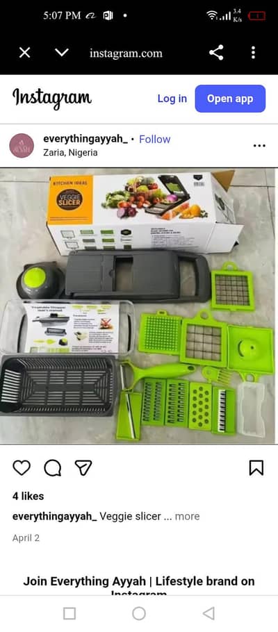 16 in 1 vegetable Chopper & Cutter set / COD / First Check then pay