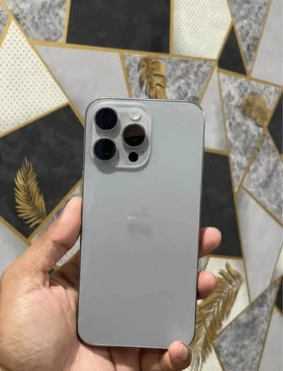 Apple iPhone 15pro max officially pta aproud 12/256