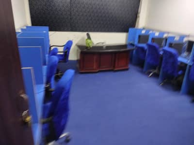 10 seats call center Shahrah Faisa near mizaaj restaurant 03368087342