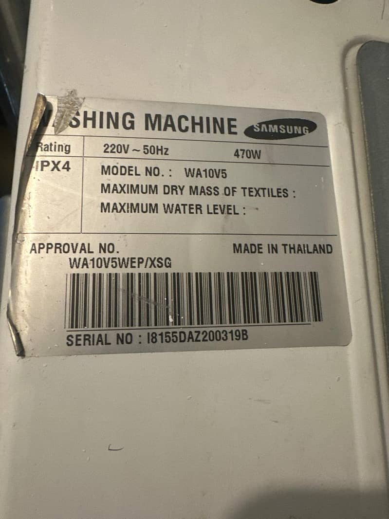 Automatic washing machine 4
