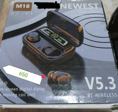 Bluetooth earphone tws airbuds