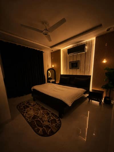 1 Bedroom Luxury Furnished Apartment is Available for Rent in Bahria Town Lahore