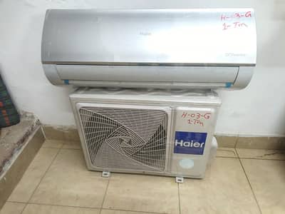 Haier 1 ton DC inverter perfect cooling heat and cool/0321/080/77/77/