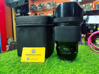 Sigma 85mm f/1.4 DG Art Lens For Canon (Mint Condition - Scratchless)