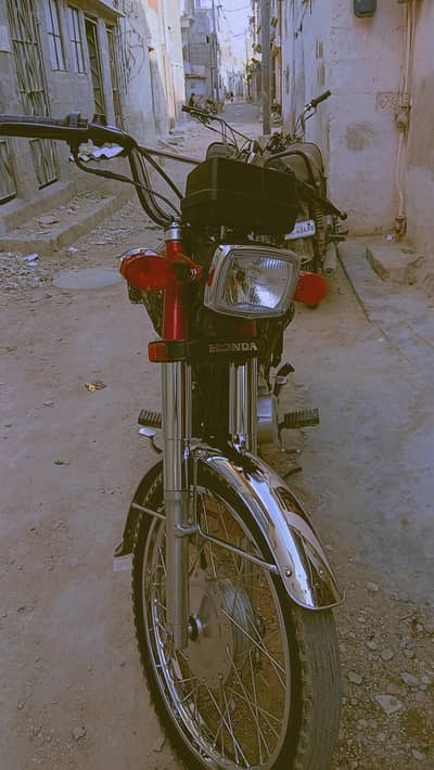 honda cg 125 urgent sale