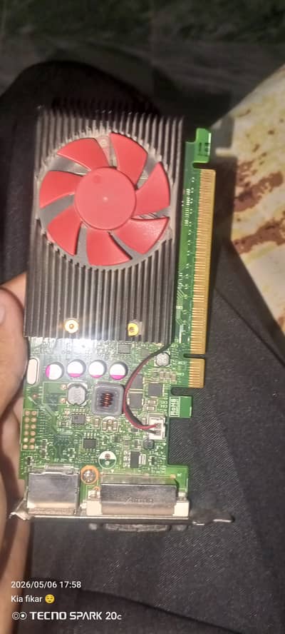 Nvidia 750 graffic card with HDMI converter