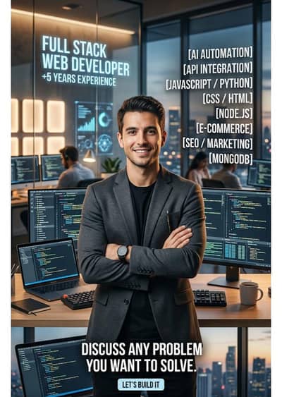 Full stack web developer