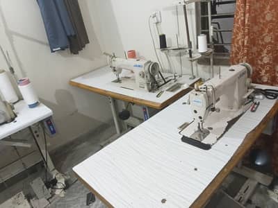 Juki 2 DDL8700 Over Lock Catting Tebal