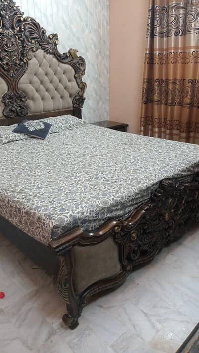 Wooden Bed