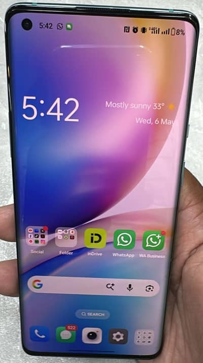 One Plus 8 Pro 12+12 gb ram/256 memory