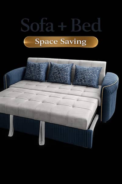 Luxury Sofa Cum Bed | Full Size Convertible Sofa Bed | Islamabad
