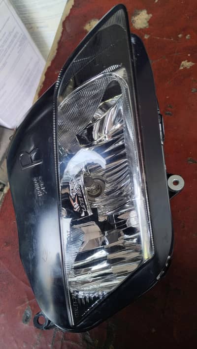 Honda CBR 600RR headlight.