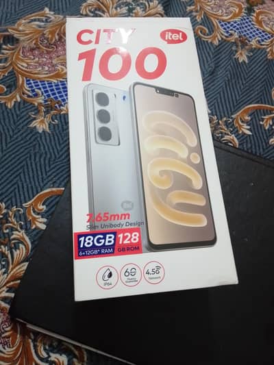 itel city 100 hai bilcul new hai 18/128