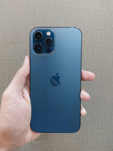 iPhone 12 Pro Max Non PTA 128 GB Blue Color Good Condition