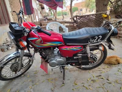 Honda cg 125 new condition no work required