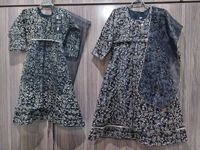2 peices of fancy cloths for girls