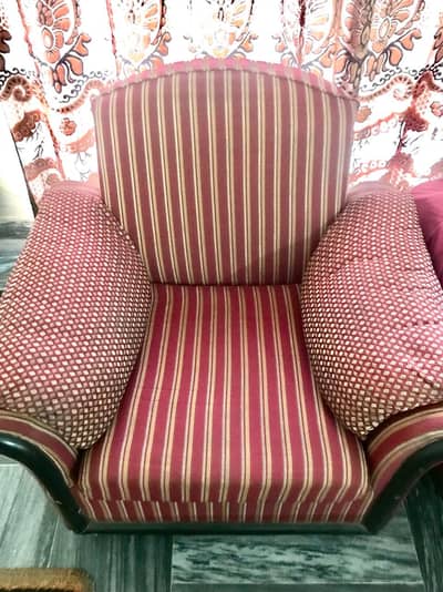 6 seater sofa with table for sale