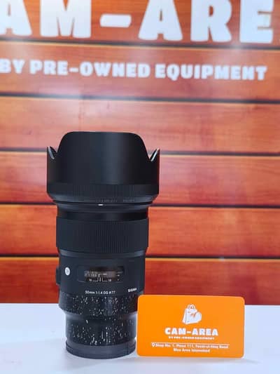 SIGMA 50mm F1.4 DG, SONY Mount, Only Lens