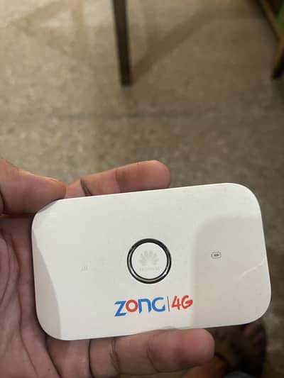 ZONG 4G portable wifi device