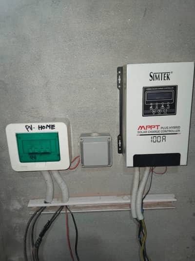 Simtek Mppt Plus Hybrid Solar Charge Controller 100amp