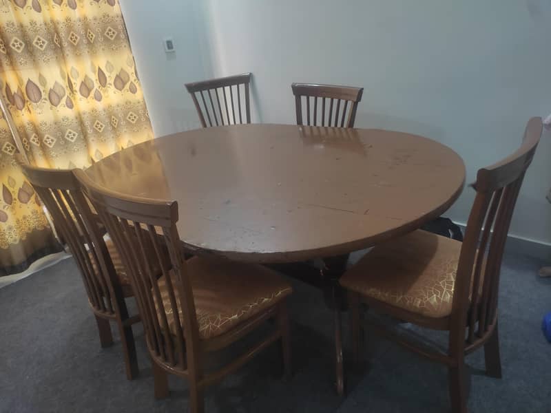 Dining table with chairs 1