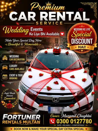 Rent| Rent a car| weding |corolla |yaris |civic |revo |V8 |toyoto