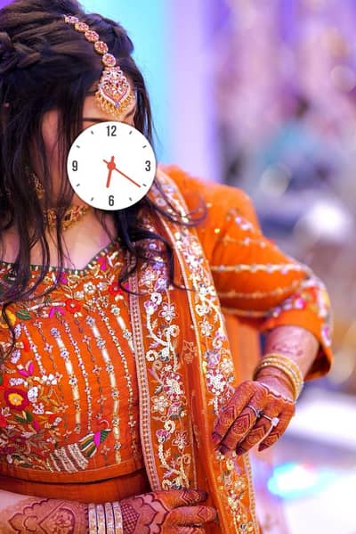 Elegant brown rust embellished sharara with fully embellished choli. .