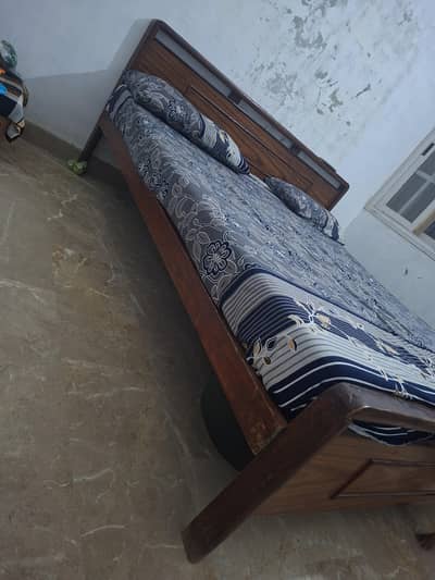  Double Bed Available – Solid Wood & Durable
