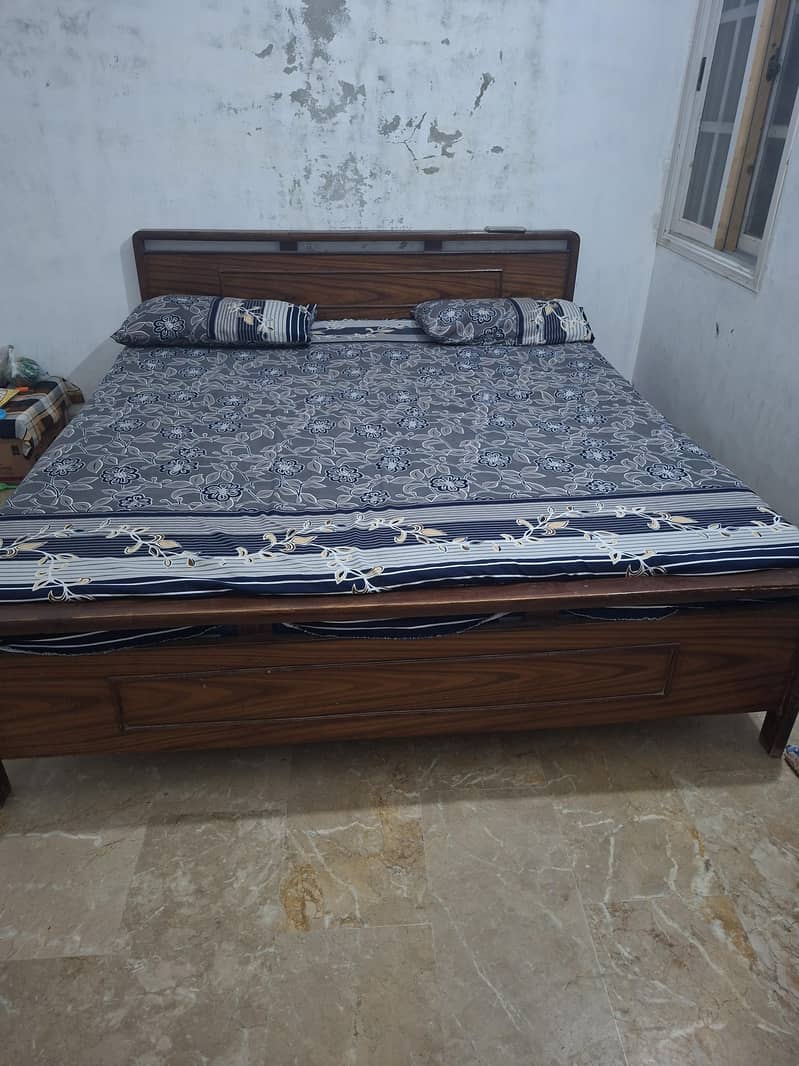 Double Bed Available – Solid Wood & Durable 2
