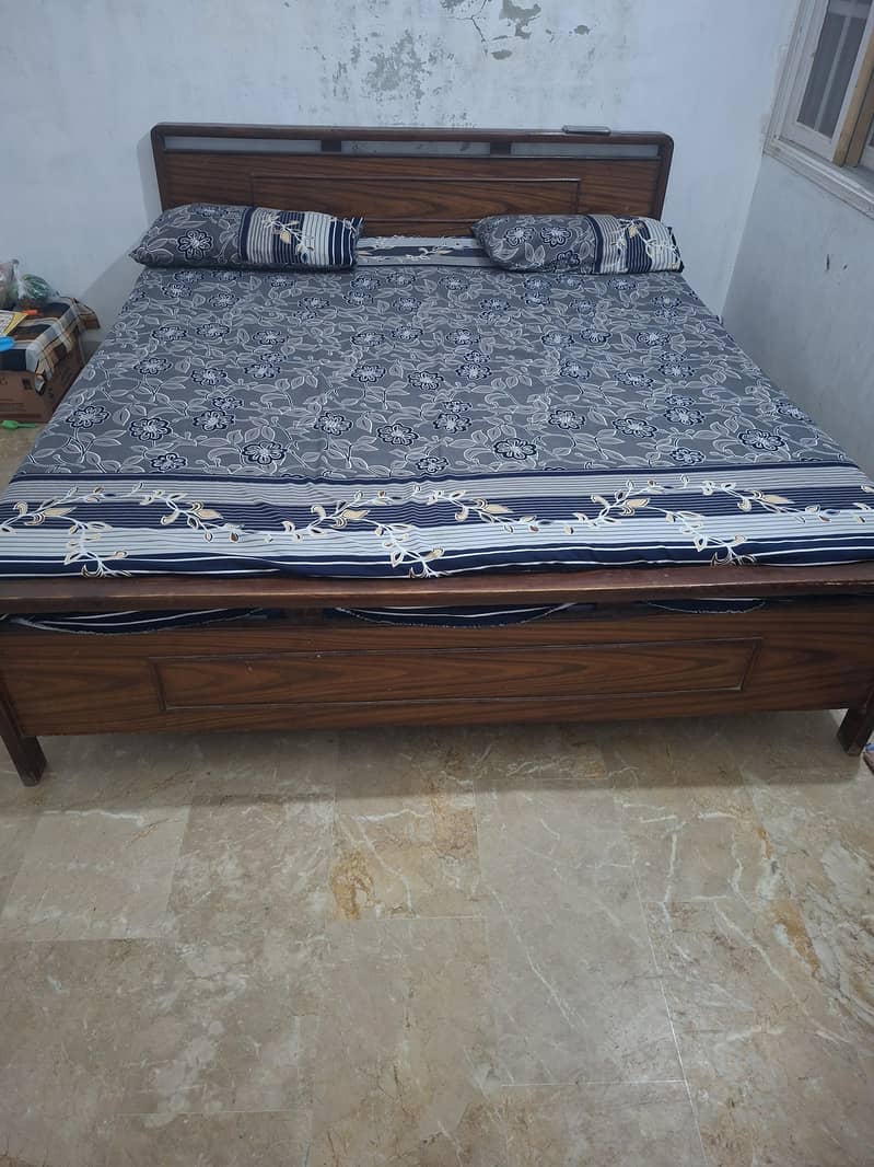  Double Bed Available – Solid Wood & Durable 3