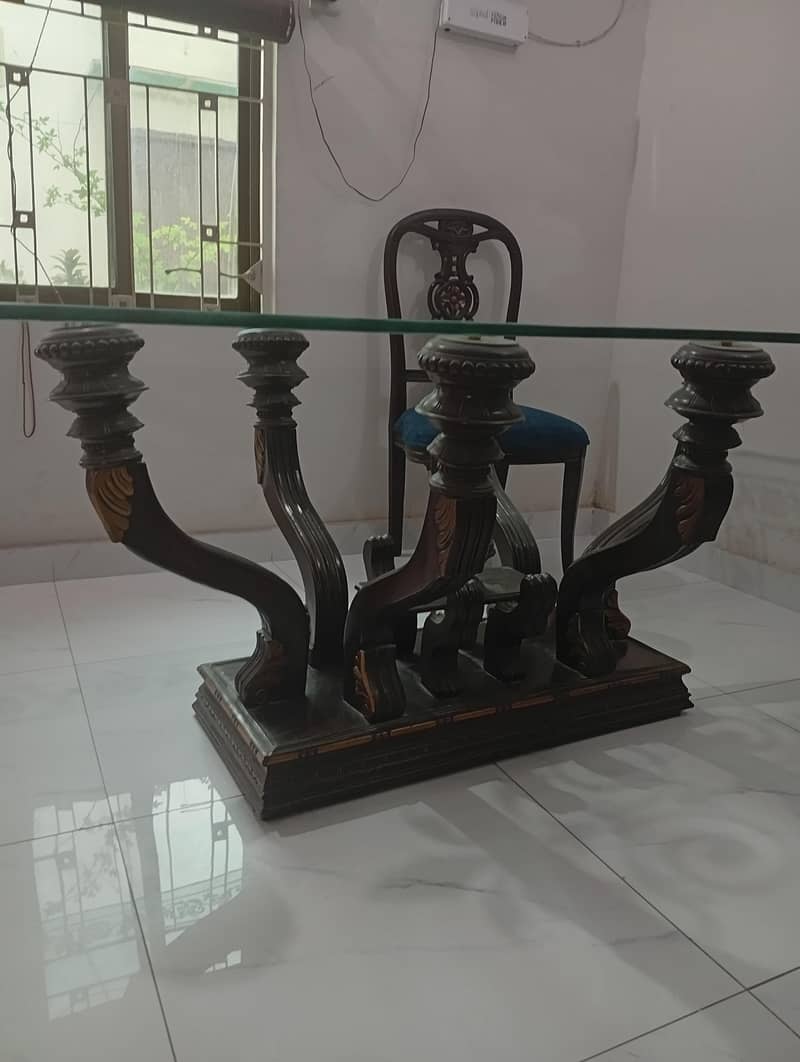ANTIQUE DINING TABLE 5