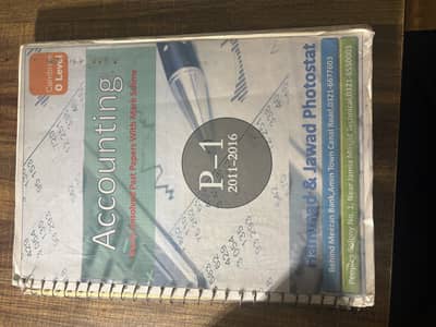 O Levels Books For Cheap. Economics,Accounting,Math