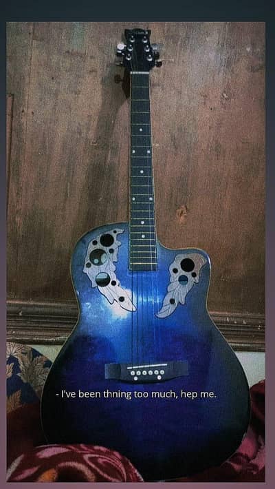 Beginner Friendly Guitar – Almost New – Best Price” negotiable