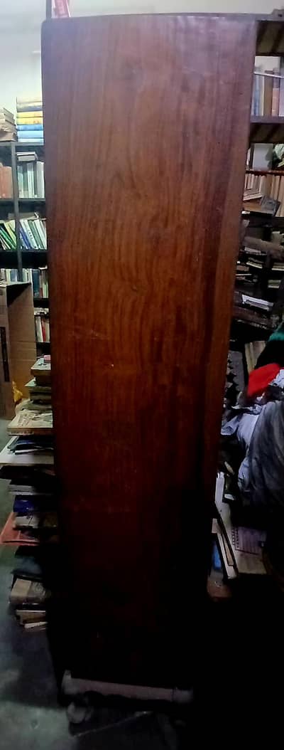 Premium Wooden Book Shelf Rack – Durable, Spacious, Antique Finish