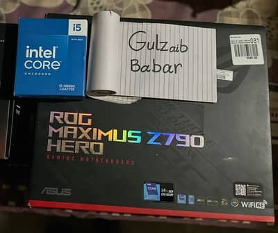 i5 14600k + ROG Z790 HERO