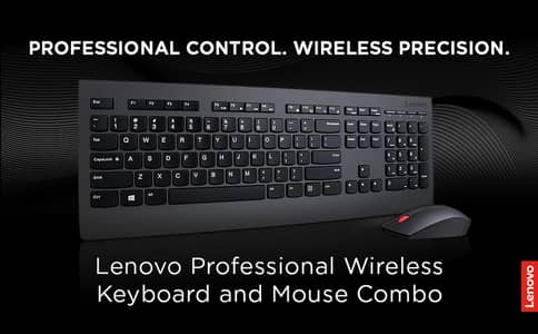 Lenovo Professional Wireless Keyboard Combo.  (Whtsapp  0333 6233364