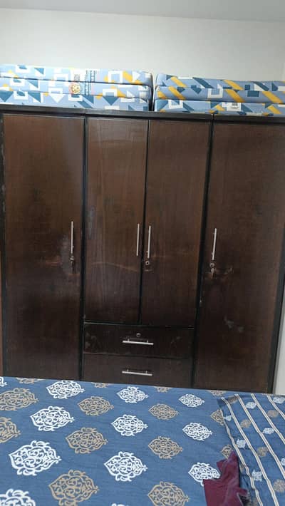 wooden cupboard