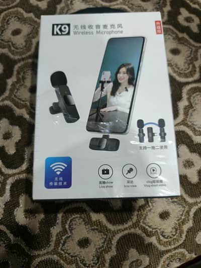 collar mic brand new just seal open