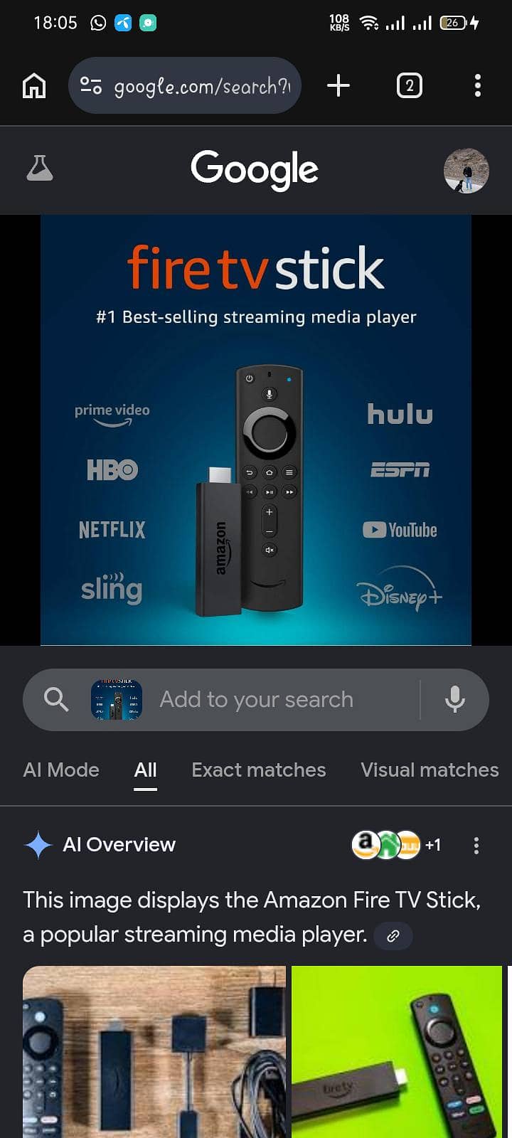 Amazon fire stick 0