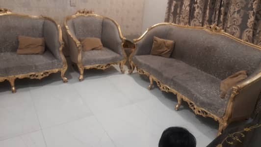 6 seater by sofa set