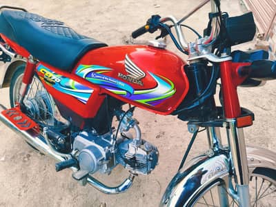 Honda CD70 2024 Aplied For Lush Condition