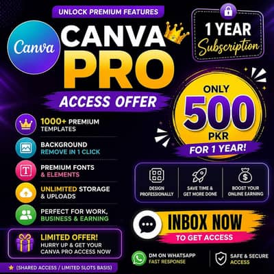 Canva Premium Subscription (1 Year)