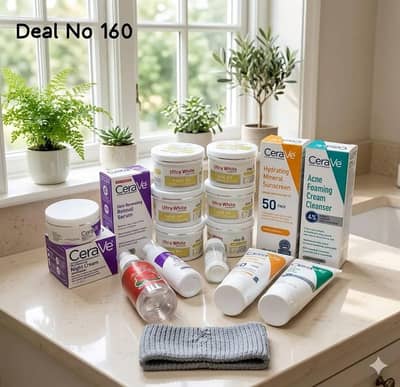 7 in 1 facial kit with sunblock and night cream