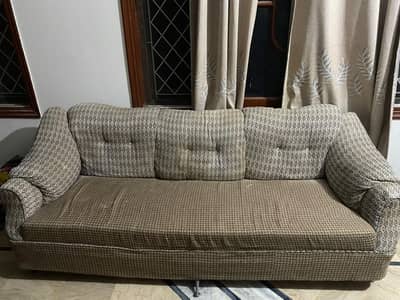 7 seater Sofa with table